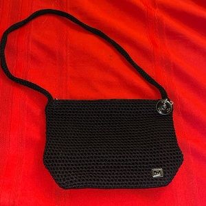 The Sak Small Black Shoulder Bag